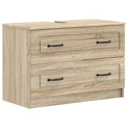 Set di Mobili da Bagno da 4 Pezzi UTRECHT Rovere Sonoma | homemem39