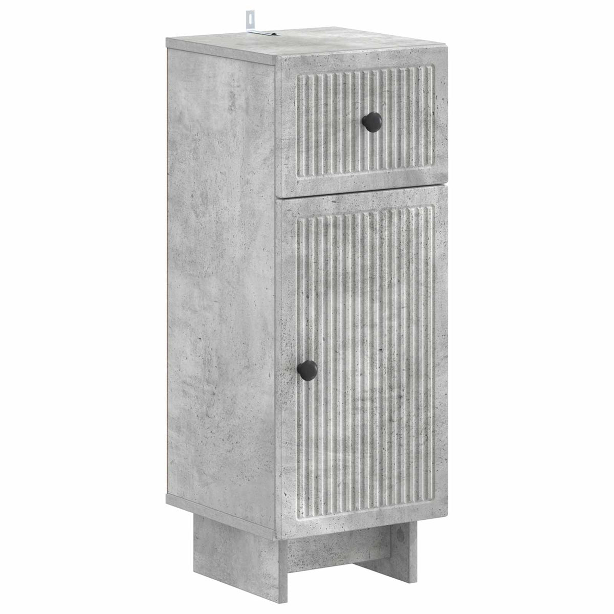 Set di armadietti da bagno in 3 pezzi EDE Grigio Cemento