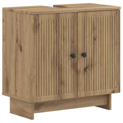 Set di armadietti da bagno in 3 pezzi EDE Rovere Artigianale