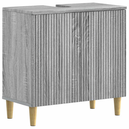 Set di Armadi da Bagno da 2 Pezzi ARNHEM Sonoma grigio | homemem39