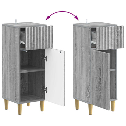 Set di Armadi da Bagno da 2 Pezzi ARNHEM Sonoma grigio | homemem39