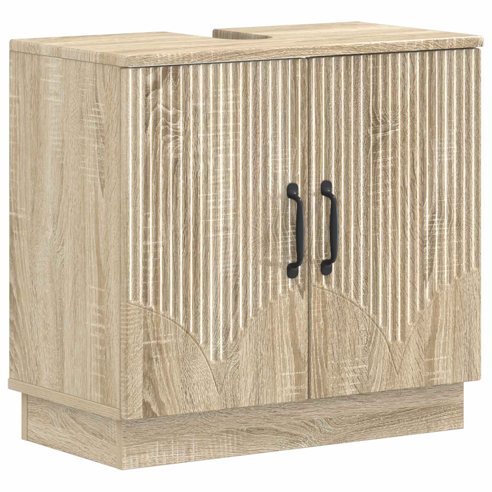Set di Armadi da Bagno da 2 Pezzi HOORN Rovere Sonoma | homemem39