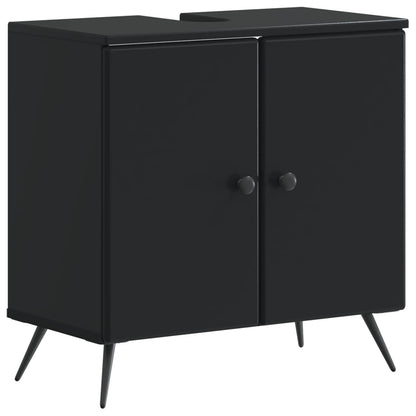 Set di Armadi da Bagno da 2 Pezzi BREDA Nero | homemem39