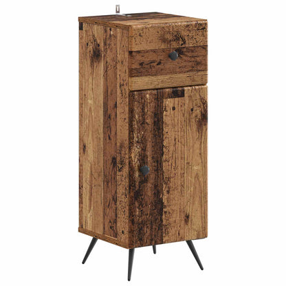 Set di Armadi da Bagno da 2 Pezzi BREDA Legno antico | homemem39