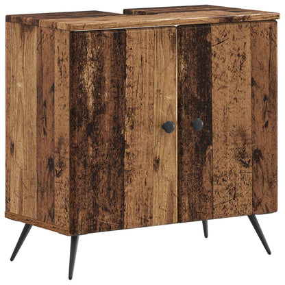 Set di Armadi da Bagno da 2 Pezzi BREDA Legno antico | homemem39