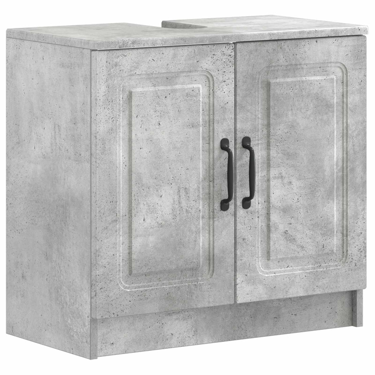 Set di armadietti da bagno in 3 pezzi UTRECHT Grigio Cemento