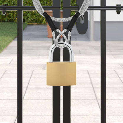 U Lock con Chiavi 100 pcs Ottone Ferro | homemem39