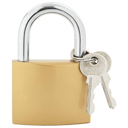U Lock con Chiavi 100 pcs Ottone Ferro | homemem39