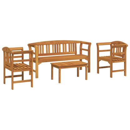 Set da giardino con divano a rosa 4 pcs | homemem39