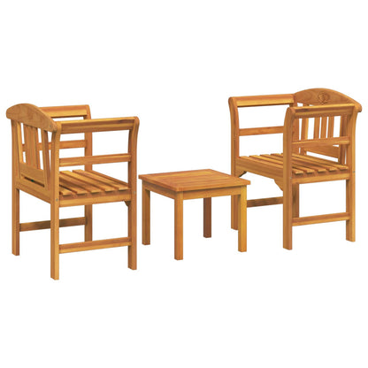 Set da giardino con divano a rosa 3 pcs | homemem39