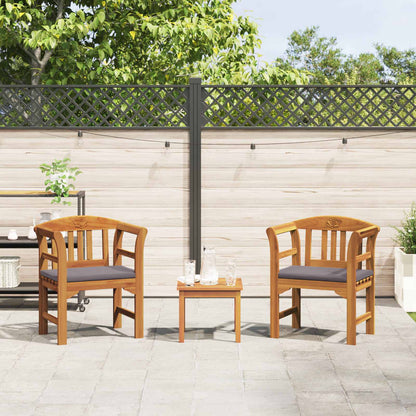 Set da giardino con divano a rosa con cuscino 3 pcs | homemem39