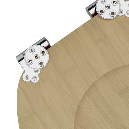 Sedile per toilette con chiusura morbida Colore bamboo chiaro | homemem39