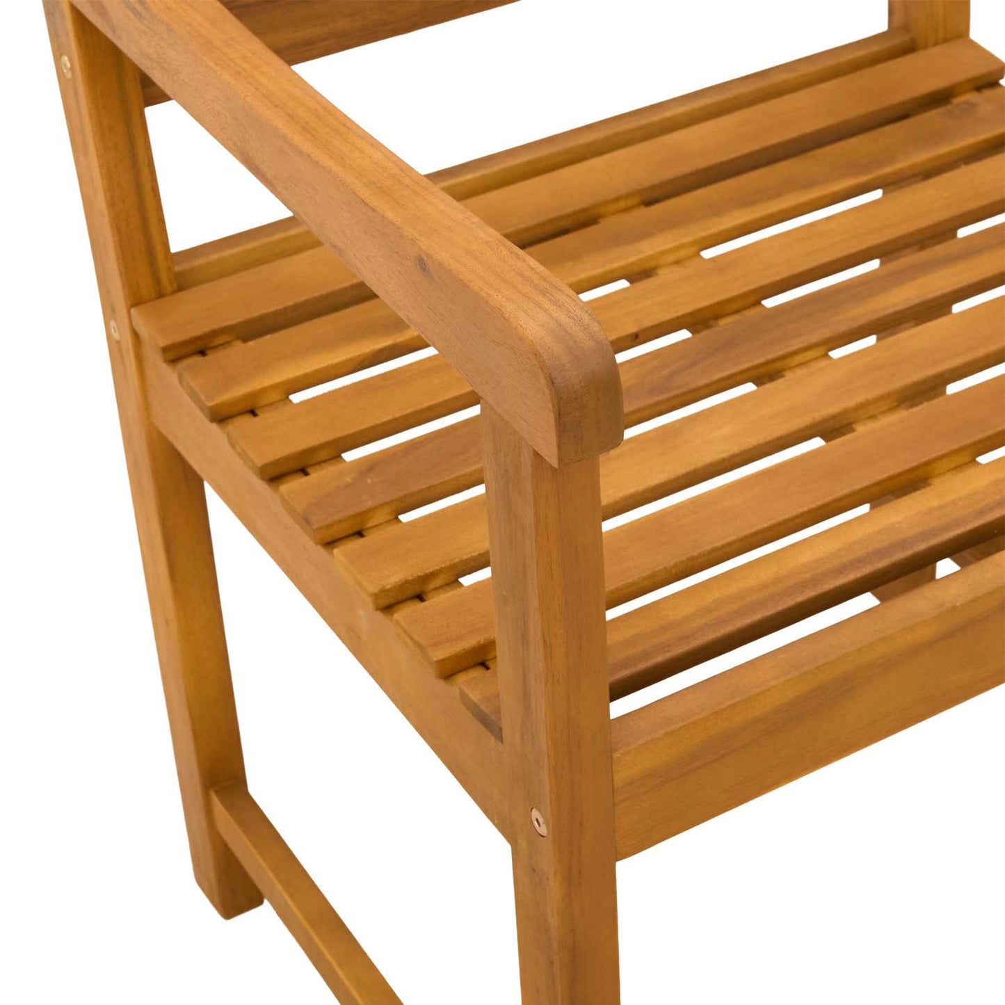Panchina da esterno 2 pcs Naturale 56 x 55,5 x 90 cm | homemem39