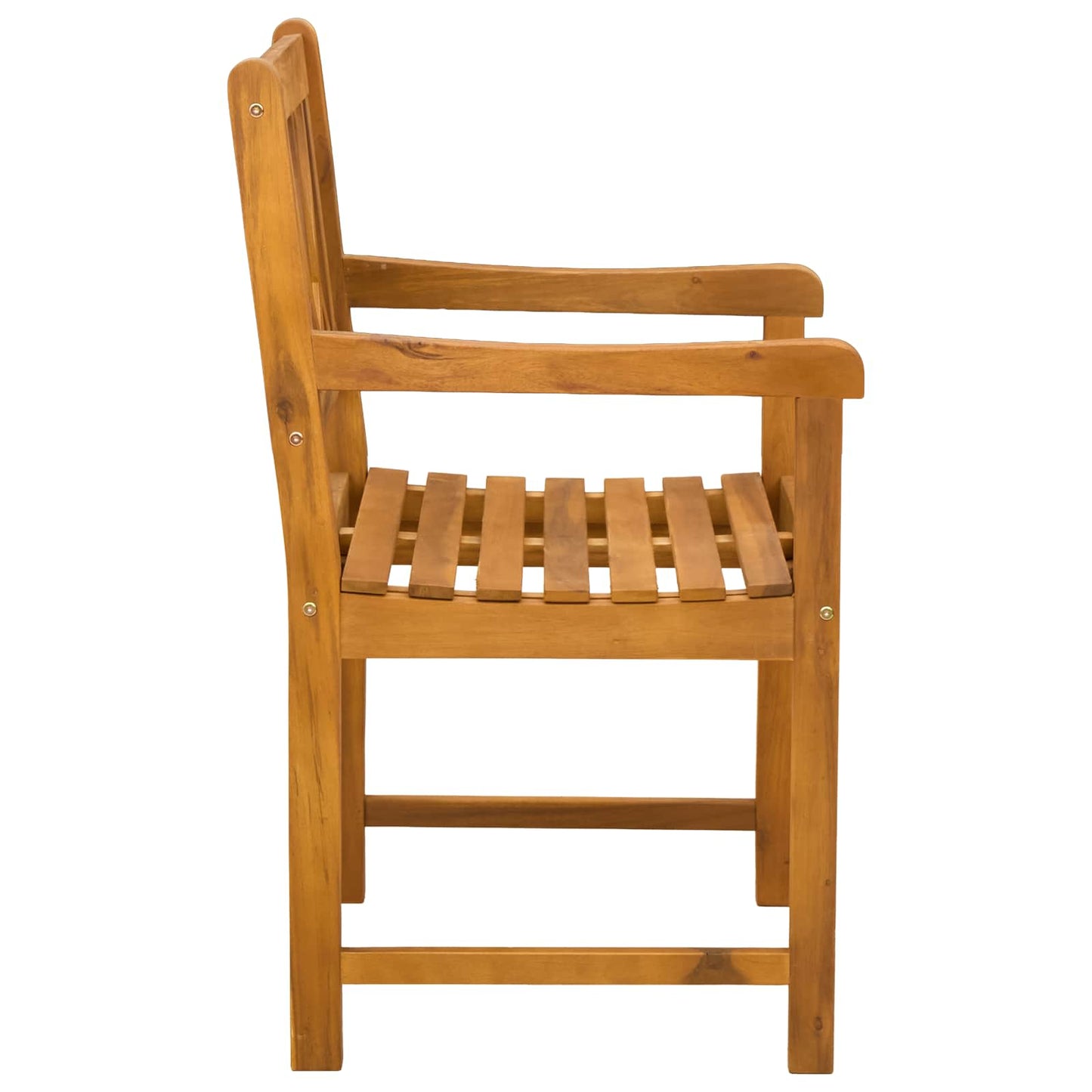 Panchina da esterno 2 pcs Naturale 56 x 55,5 x 90 cm | homemem39