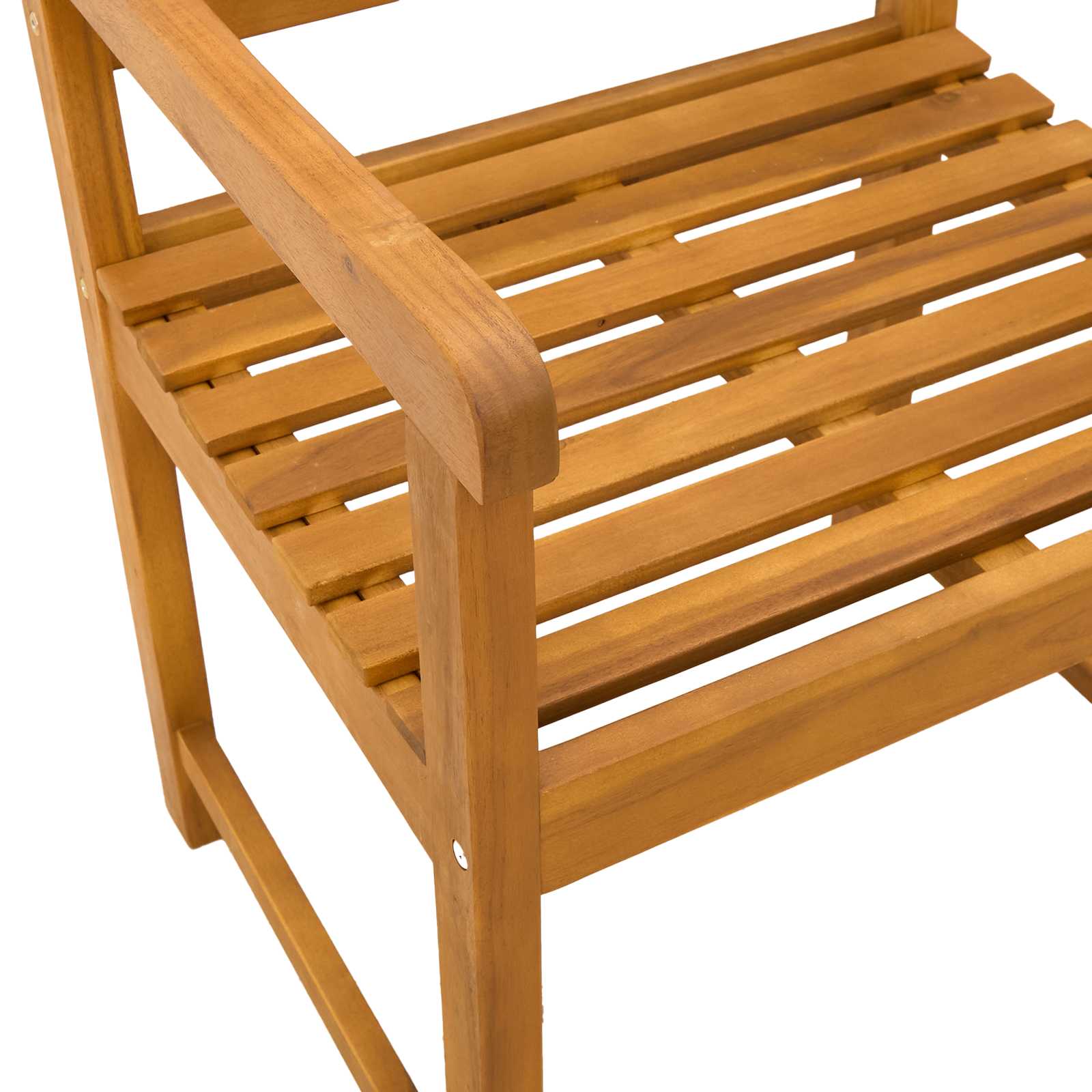 Panchina da esterno 2 pcs Naturale 56 x 55,5 x 90 cm | homemem39