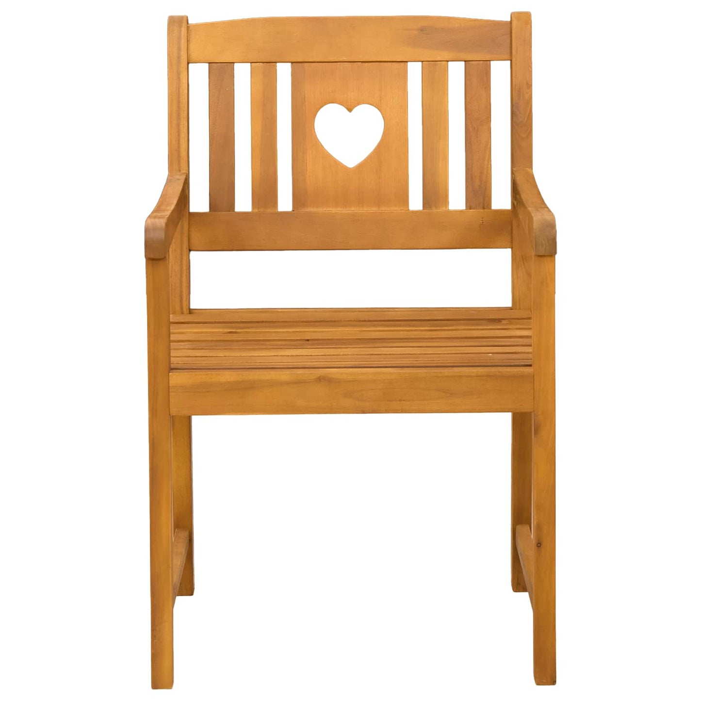 Panchina da esterno 2 pcs Naturale 56 x 55,5 x 90 cm | homemem39