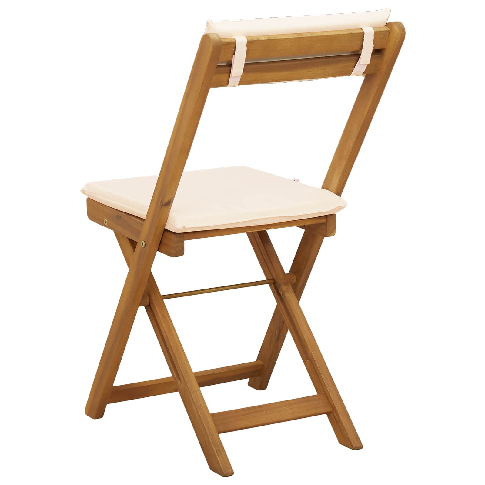 Sedie Bistro da Giardino 2 pcs Bianco Crema 40 x 53 x 80 cm | homemem39