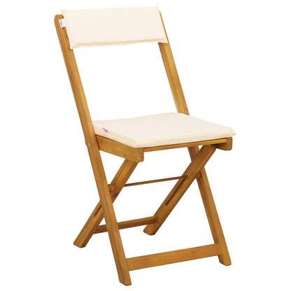 Sedie Bistro da Giardino 4 pcs Bianco Crema 40 x 53 x 80 cm | homemem39