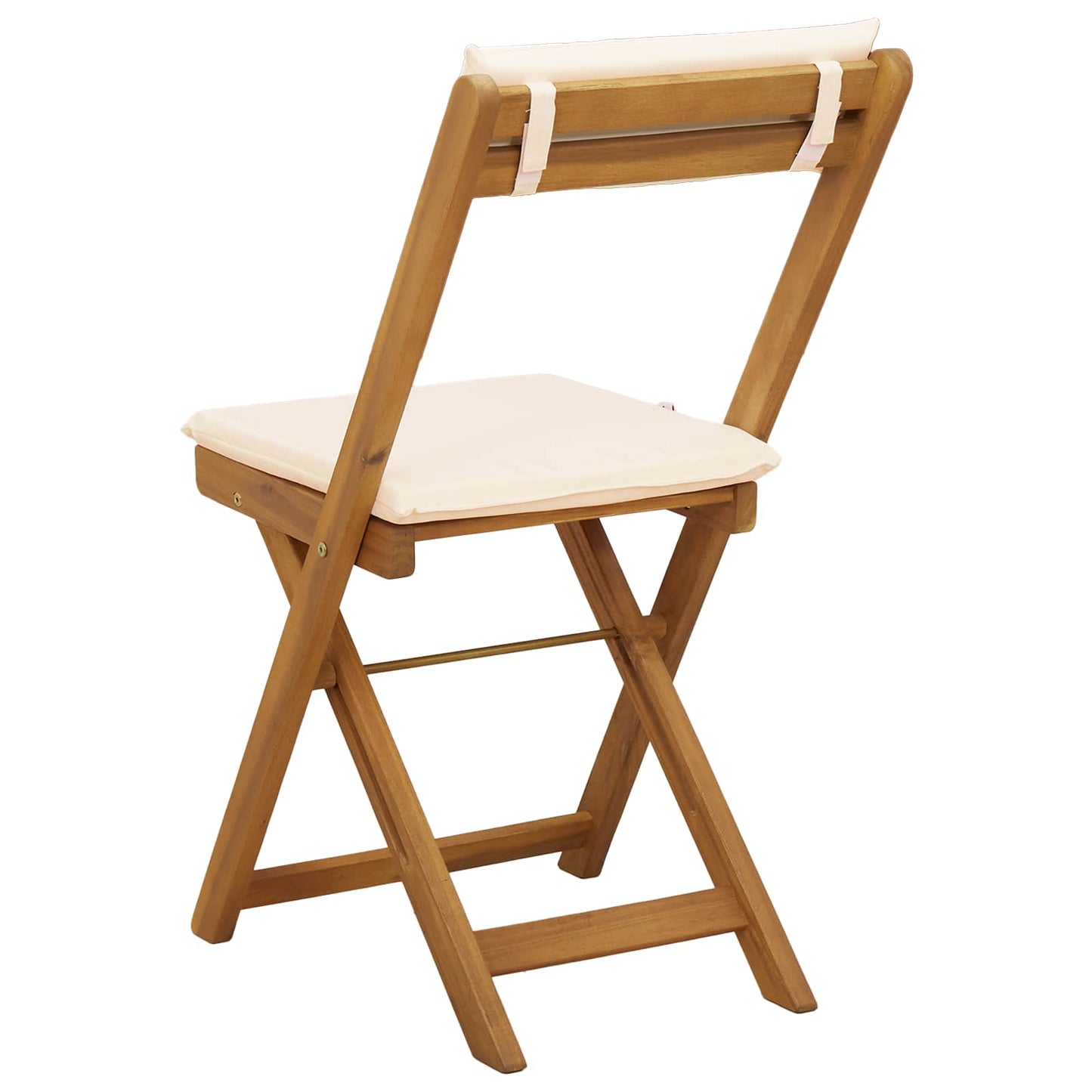 Sedie Bistro da Giardino 4 pcs Bianco Crema 40 x 53 x 80 cm | homemem39