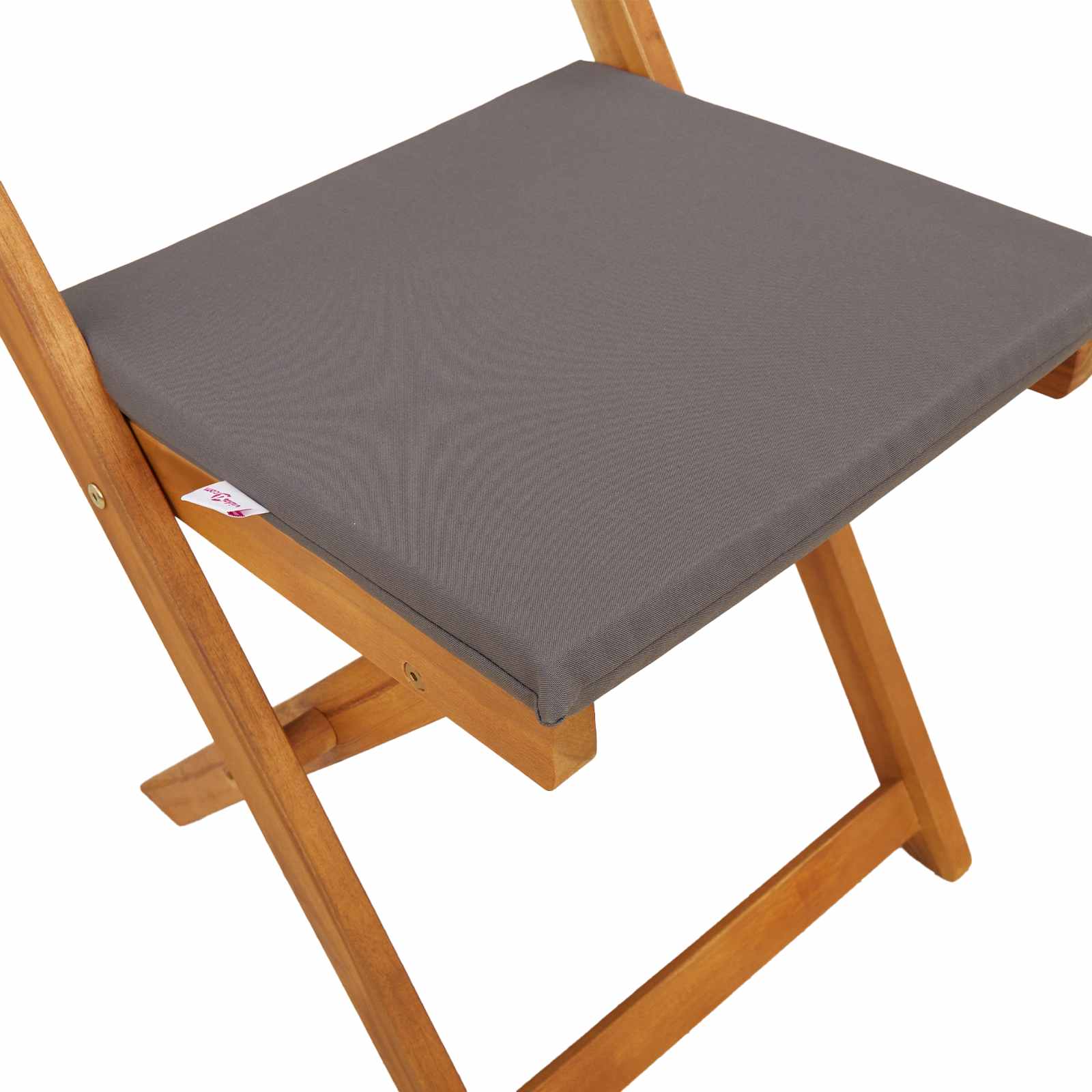 Sedie Bistro da Giardino 4 pcs Grigio Scuro 40 x 53 x 80 cm | homemem39