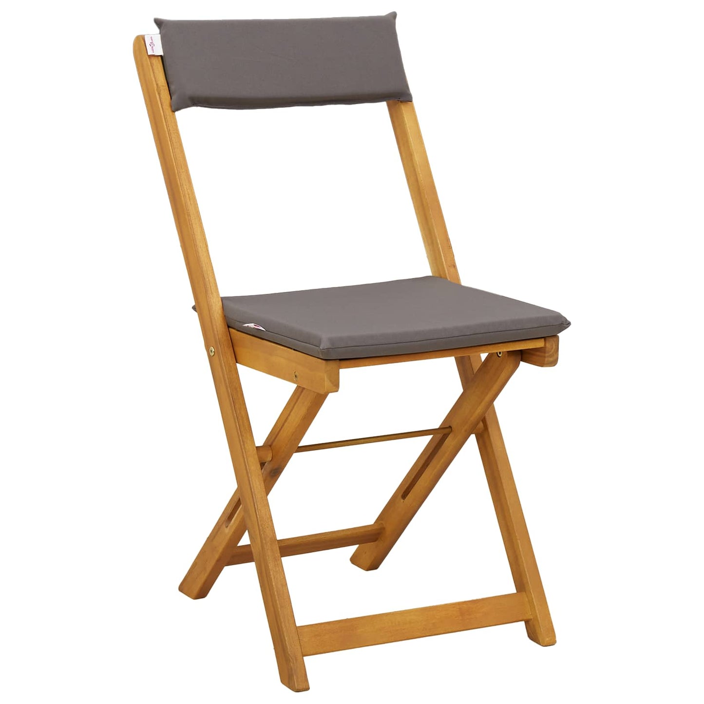 Sedie Bistro da Giardino 4 pcs Grigio Scuro 40 x 53 x 80 cm | homemem39