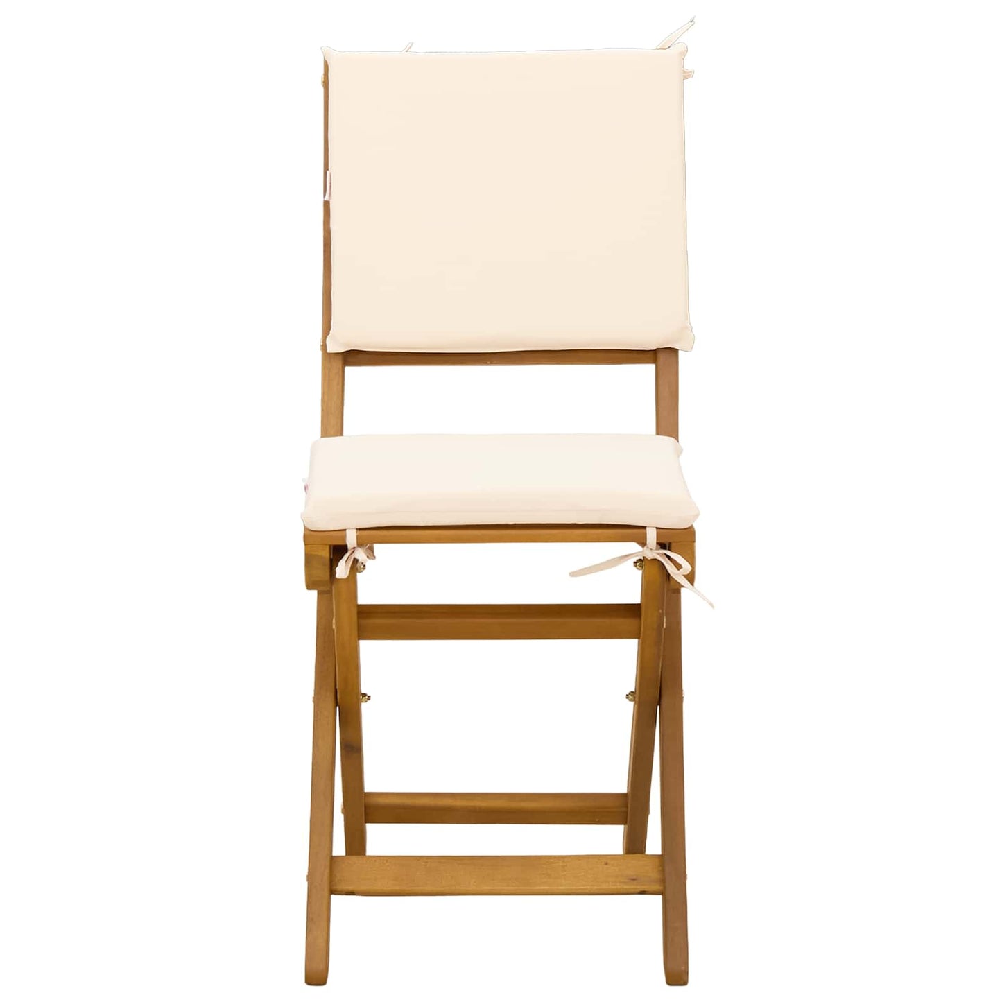 Sedie Bistro da Giardino 2 pcs Bianco Crema 38 x 46 x 85 cm | homemem39