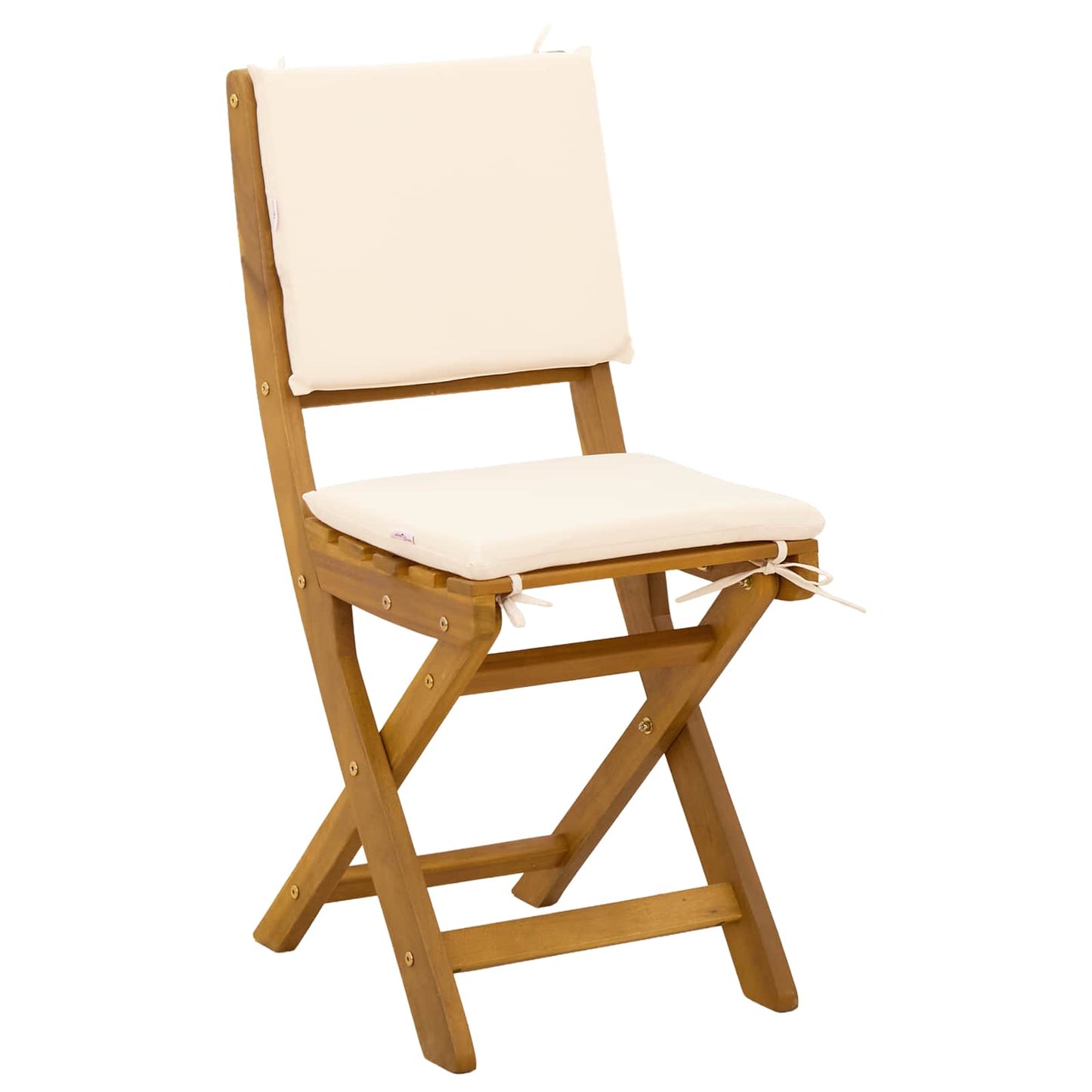 Sedie Bistro da Giardino 4 pcs Bianco Crema 38 x 46 x 85 cm | homemem39