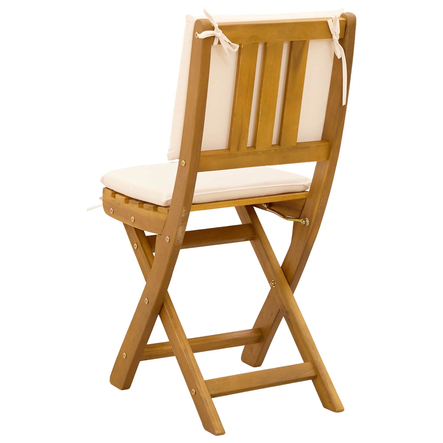 Sedie Bistro da Giardino 4 pcs Bianco Crema 38 x 46 x 85 cm | homemem39