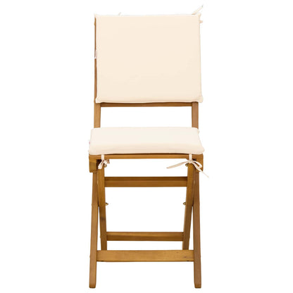 Sedie Bistro da Giardino 4 pcs Bianco Crema 38 x 46 x 85 cm | homemem39