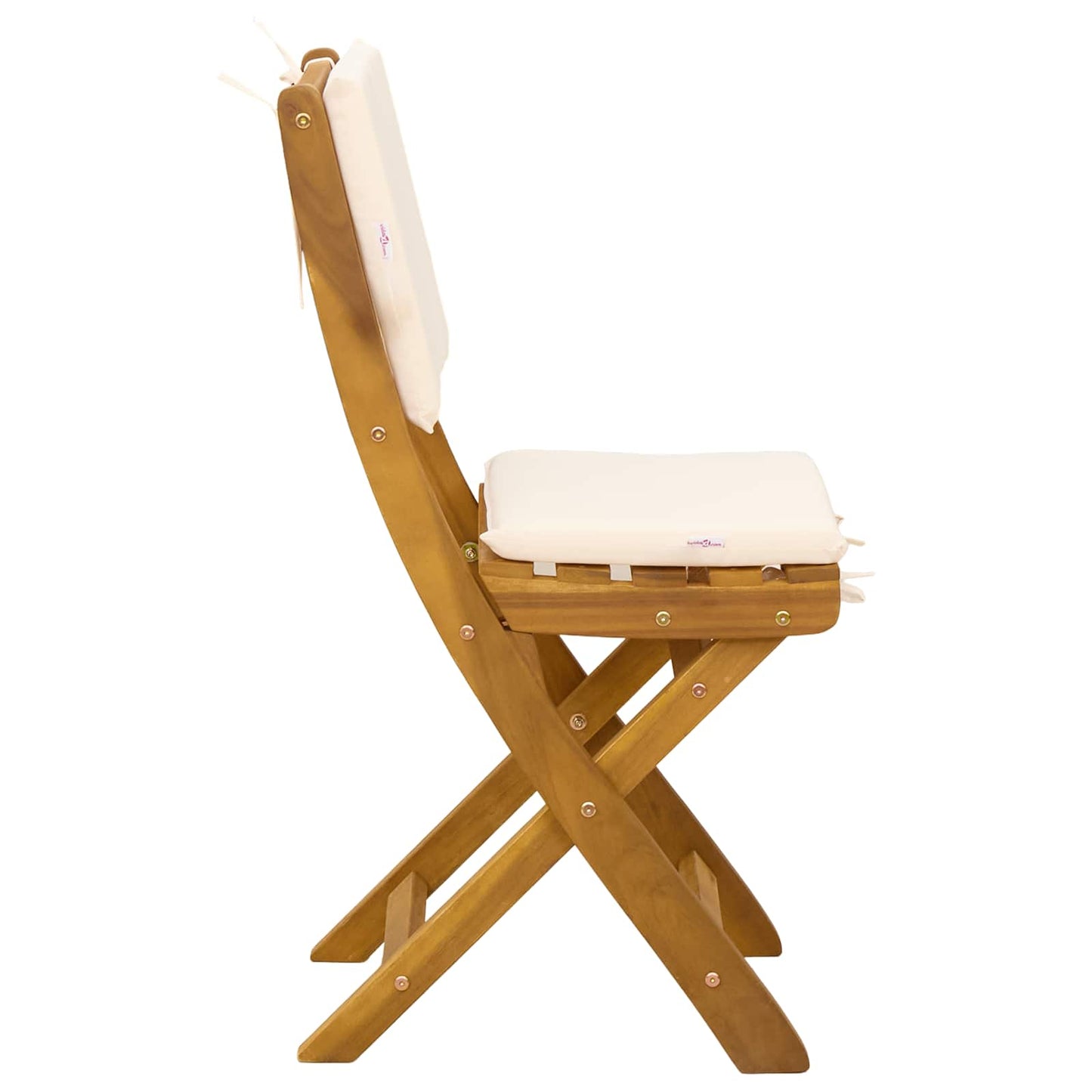 Sedie Bistro da Giardino 4 pcs Bianco Crema 38 x 46 x 85 cm | homemem39