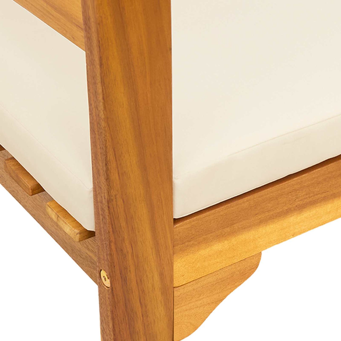 panchina Finitura ad Olio Naturale 114 x 46 x 82,5 cm