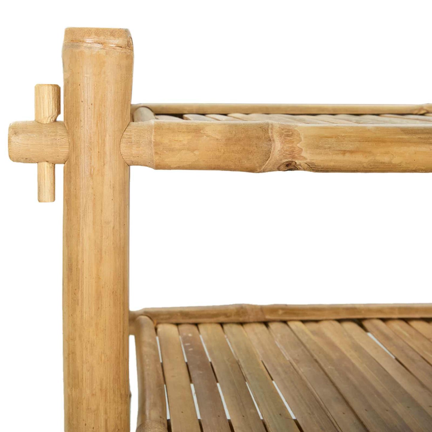 Scarpiera con lo scaffale Naturale 6 ripiani Bambù | homemem39