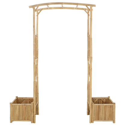 Arco da Giardino Naturale 177 x 40 x 205 cm Bambù | homemem39