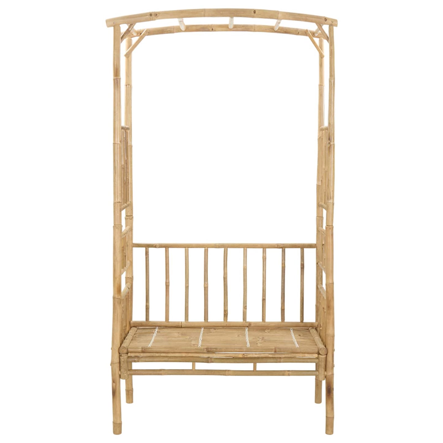 Arco da Giardino con Panchina 115 x 50 x 205 cm Bambù | homemem39
