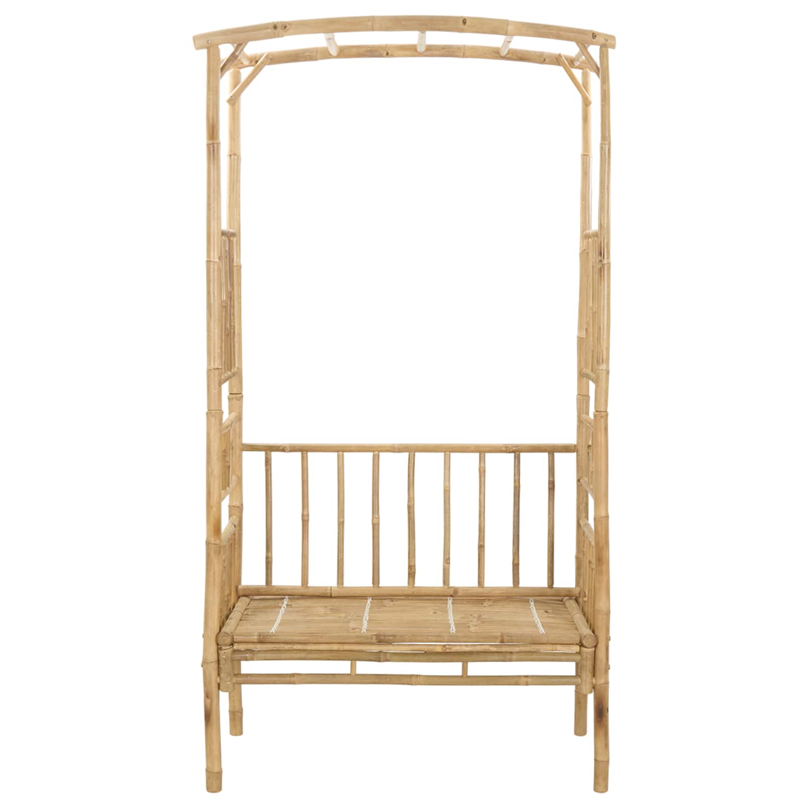 Arco da Giardino con Panchina 115 x 50 x 205 cm Bambù | homemem39