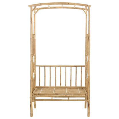 Arco da Giardino con Panchina 115 x 50 x 205 cm Bambù | homemem39