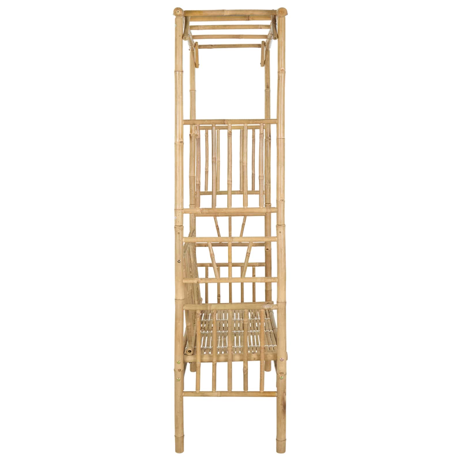 Arco da Giardino con Panchina 115 x 50 x 205 cm Bambù | homemem39