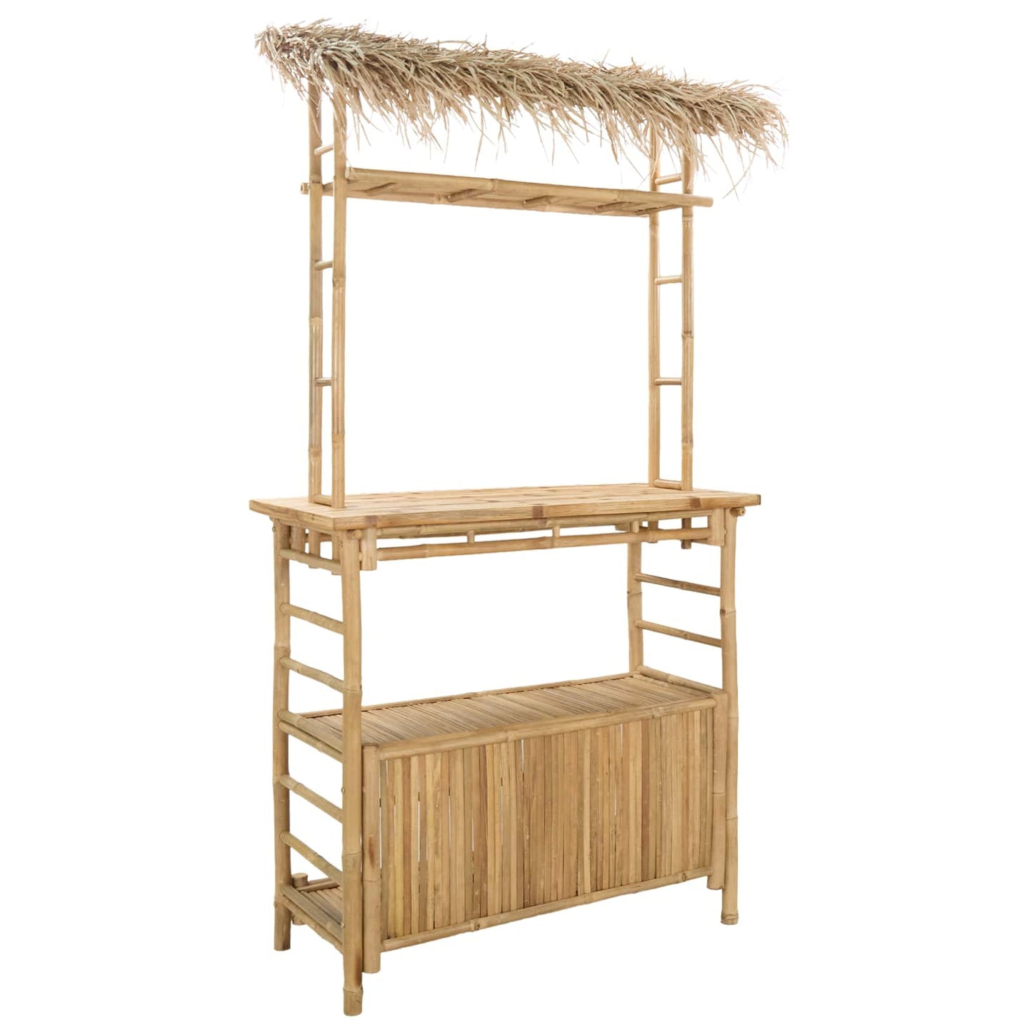 Tavolo da bar da esterno Naturale 110 x 50 x 209 cm Bambù | homemem39
