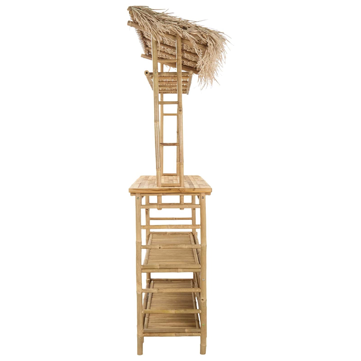 Tavolo da bar da esterno Naturale 110 x 50 x 209 cm Bambù | homemem39