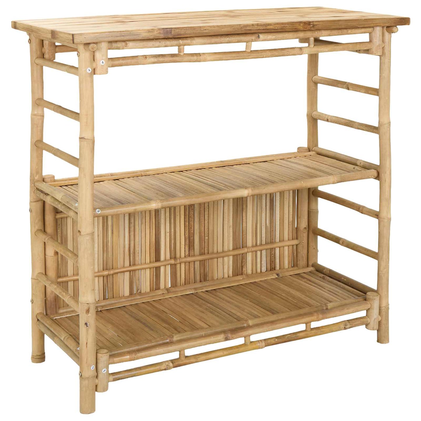 Tavolo da bar da esterno Naturale 110 x 50 x 105 cm Bambù