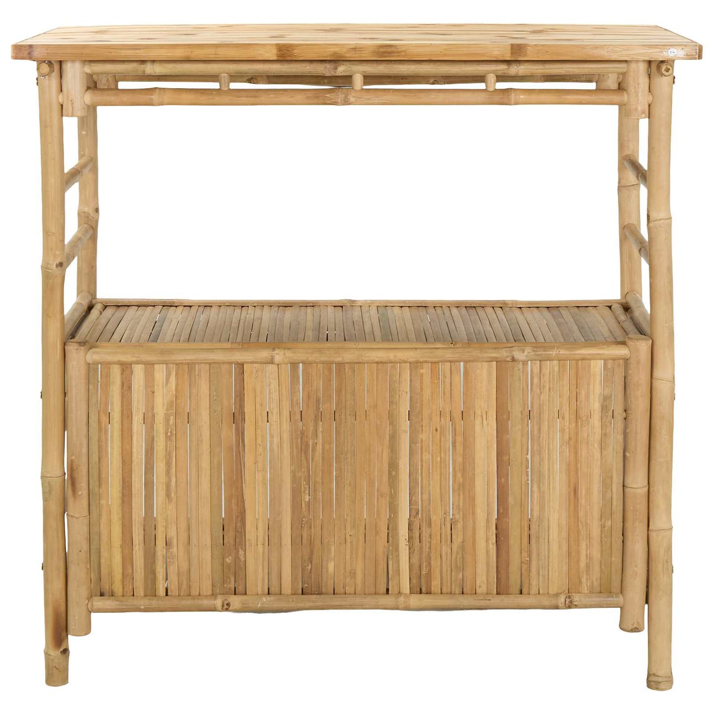 Tavolo da bar da esterno Naturale 110 x 50 x 105 cm Bambù