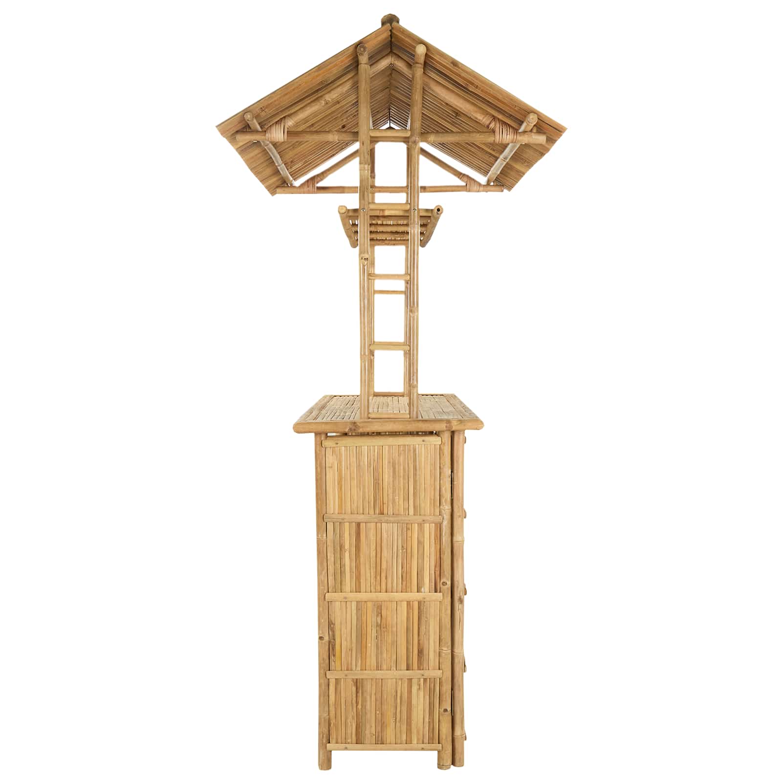 Tavolo da bar da esterno Naturale 115 x 95 x 214 cm Bambù | homemem39