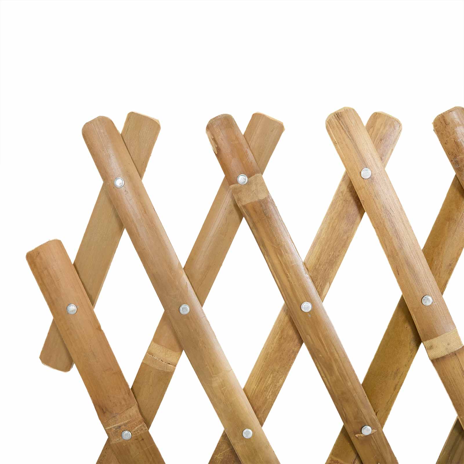 Recinto Trellis Espandibile 2 pcs Marrone Chiaro 100 x 105 cm | homemem39