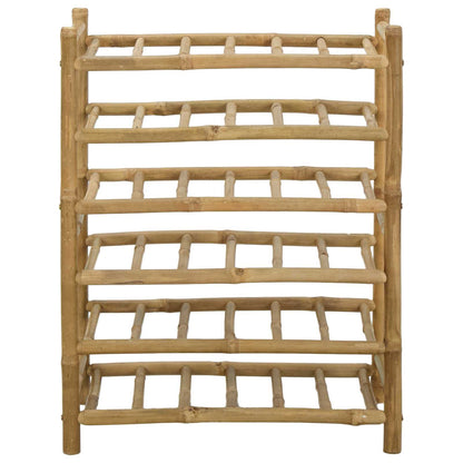 Portabottiglie Naturale 57 x 29,5 x 72 cm Bambù | homemem39