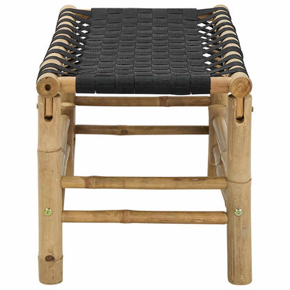 Panchina da giardino Naturale 80 x 38 x 40 cm Bambù | homemem39