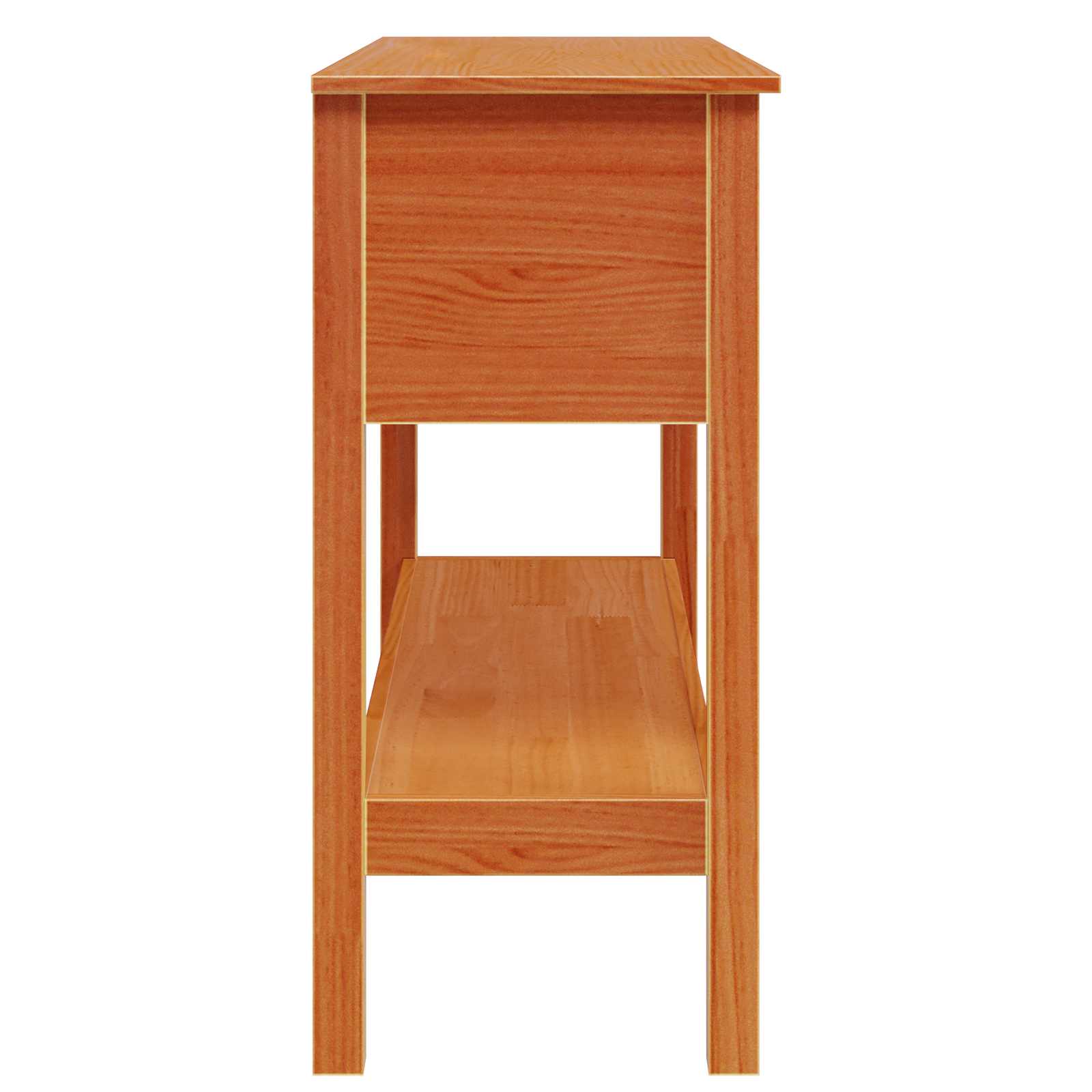 Tavolo consolle con cassetto Marrone cerato 100 x 35 x 75 cm | homemem39
