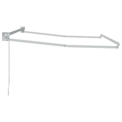 Telaio per tende da sole retrattile manuale Bianco 3 x 2 m | homemem39