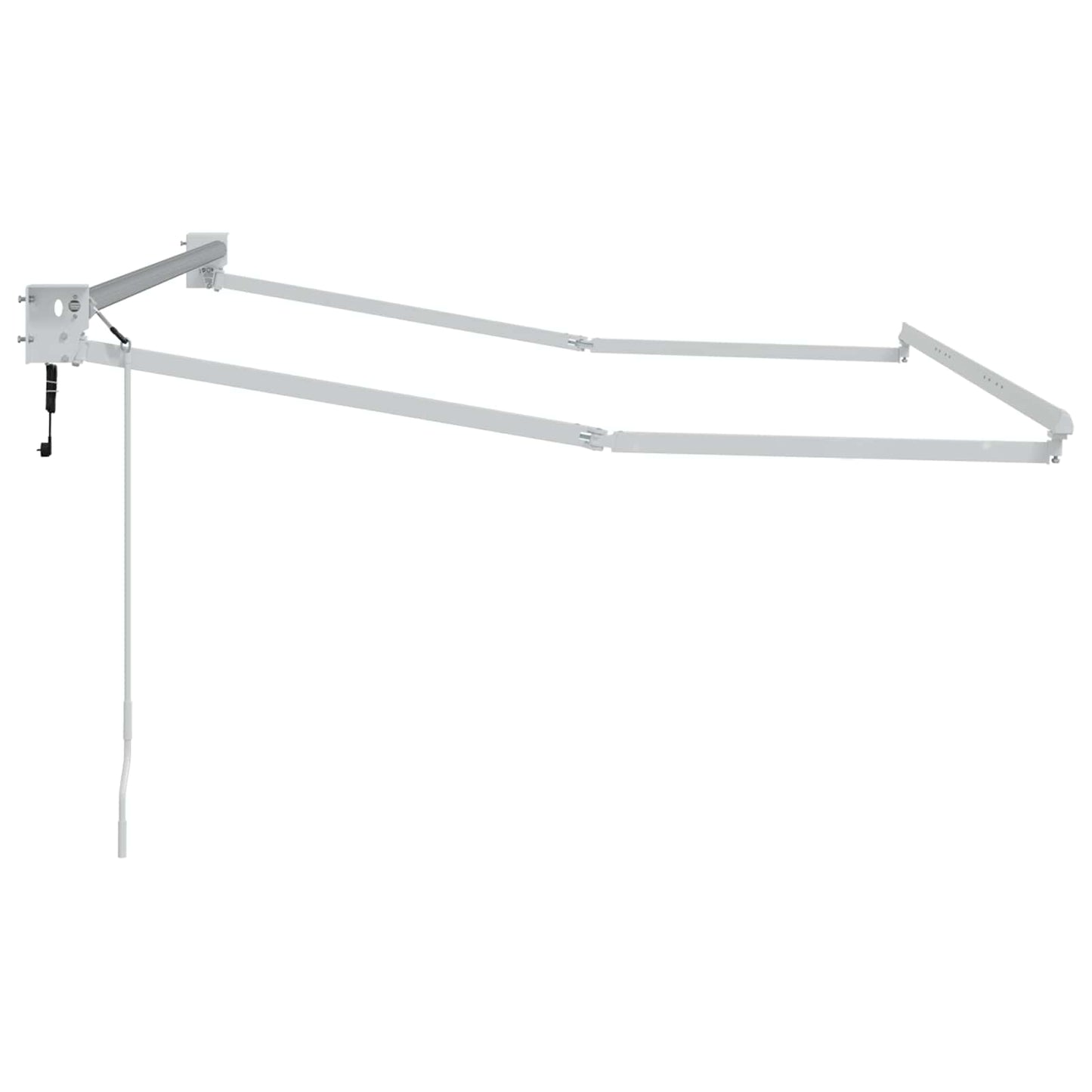 Struttura della tenda elettrica retrattile Bianco 2,5 x 2 m | homemem39