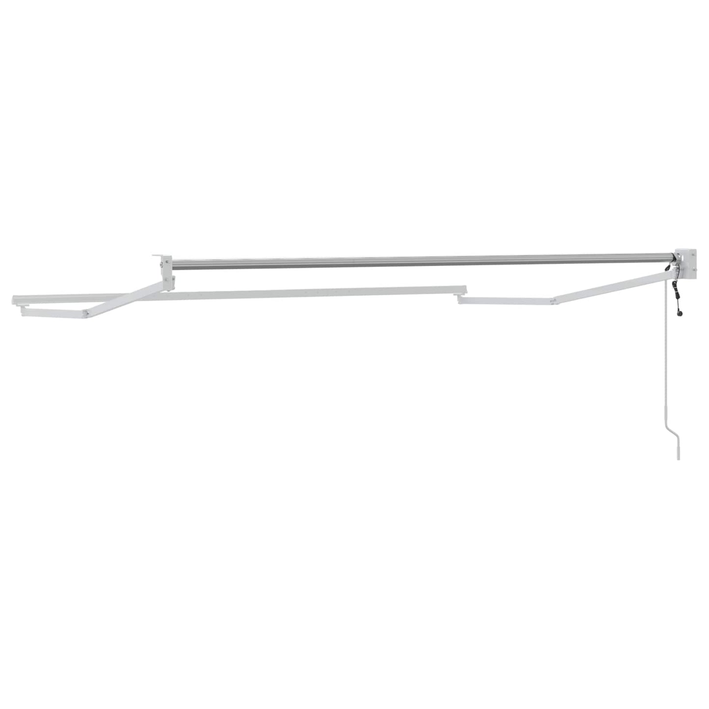 Struttura della tenda elettrica retrattile Bianco 3,5 x 2 m | homemem39
