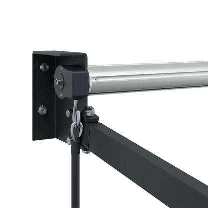 Telaio per tende da sole retrattile manuale Antracite 4 x 2 m | homemem39